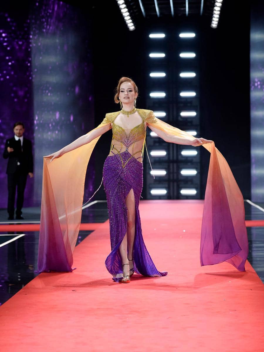 evening gown Miss Belanda di Preliminary Miss Supranational 2026