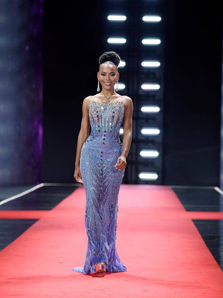 evening gown Miss Bonaire di Preliminary Miss Supranational 2026