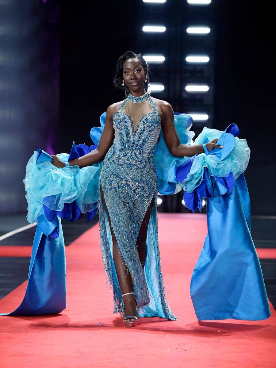 evening gown Miss British Virgin Islands di Preliminary Miss Supranational 2026