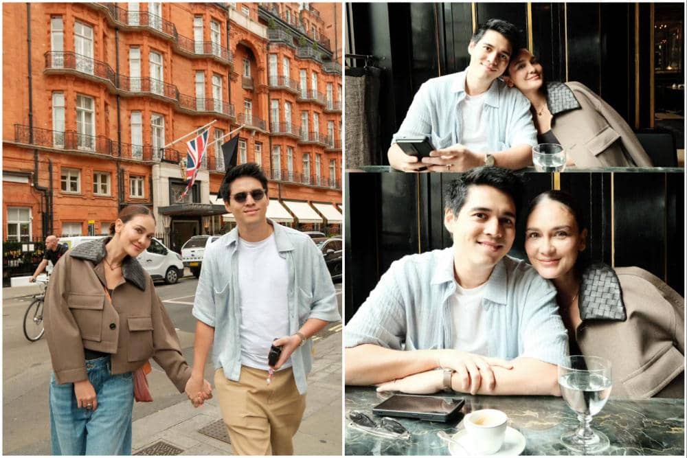 10 Potret Luna Maya dan Maxime Bouttier saat Liburan di London