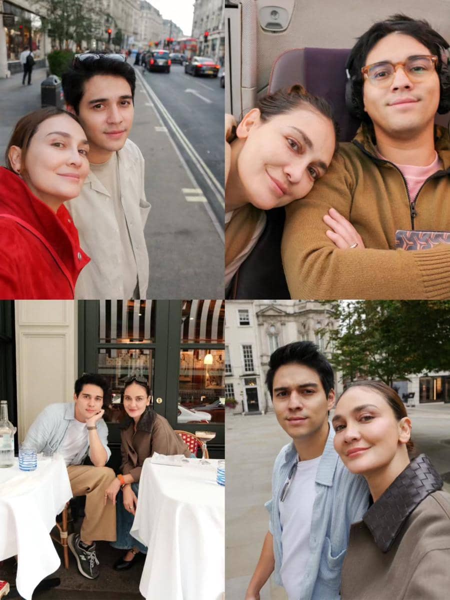 Luna Maya dan Maxime Bouttier saat liburan di London