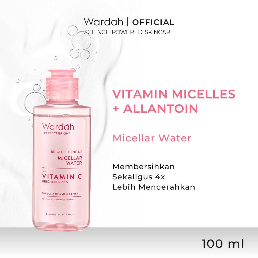 Wardah Bright + Tone Up Micellar Water
