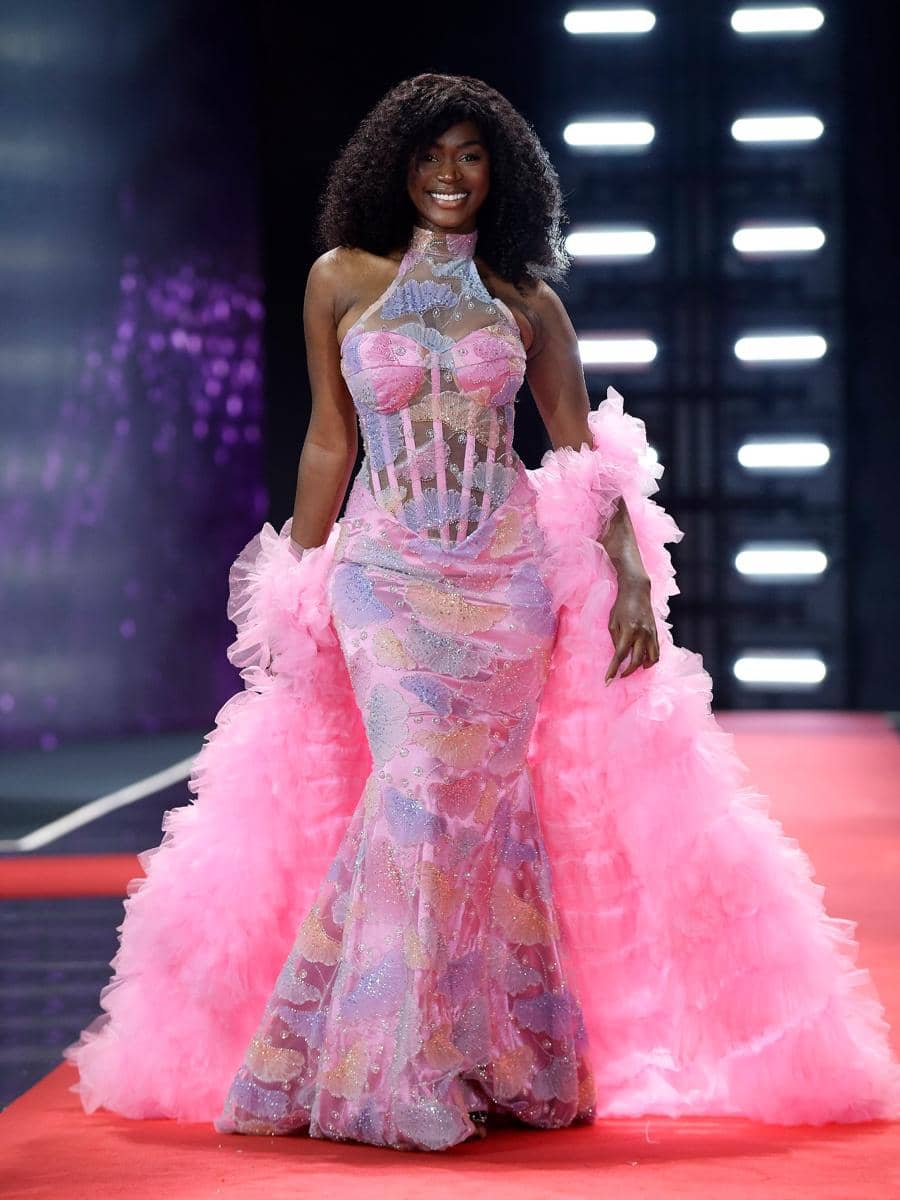 evening gown Miss Sierra Leone di Preliminary Miss Supranational 2026
