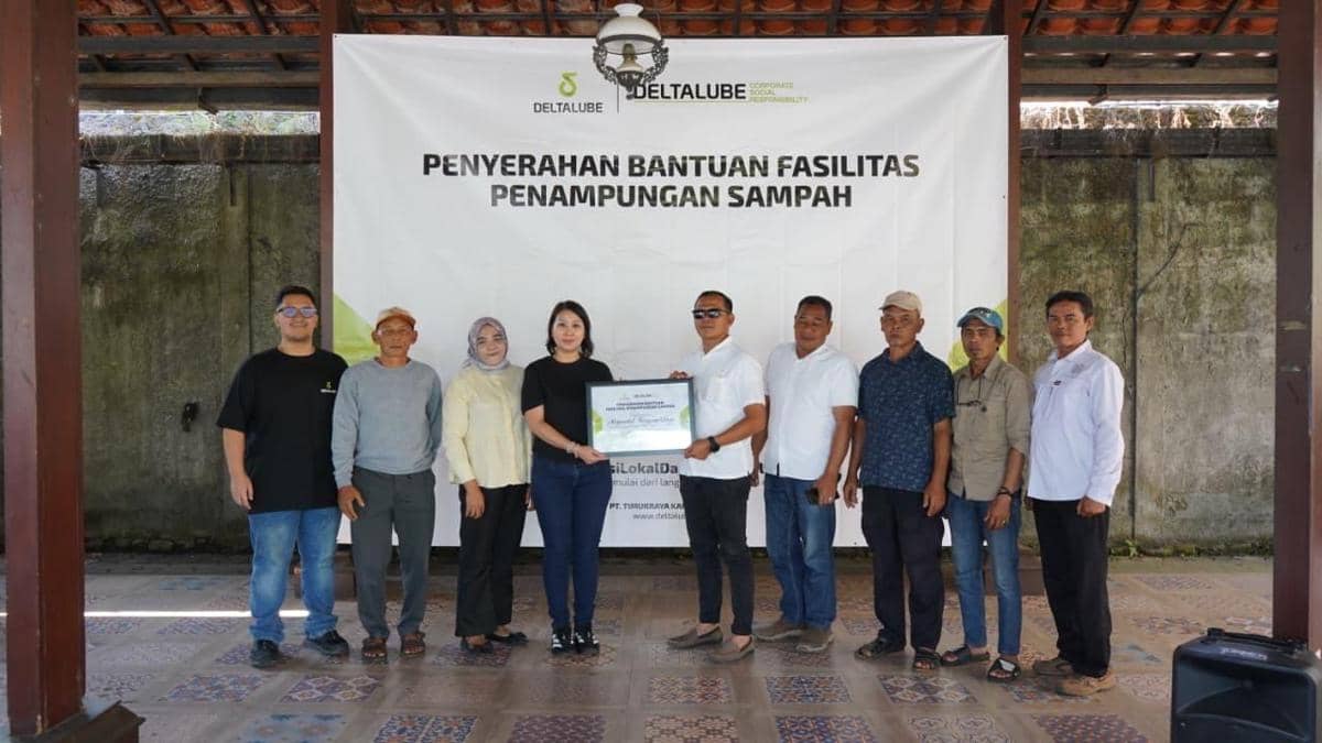 Deltalube Dorong Lingkungan Bersih Lewat Program CSR