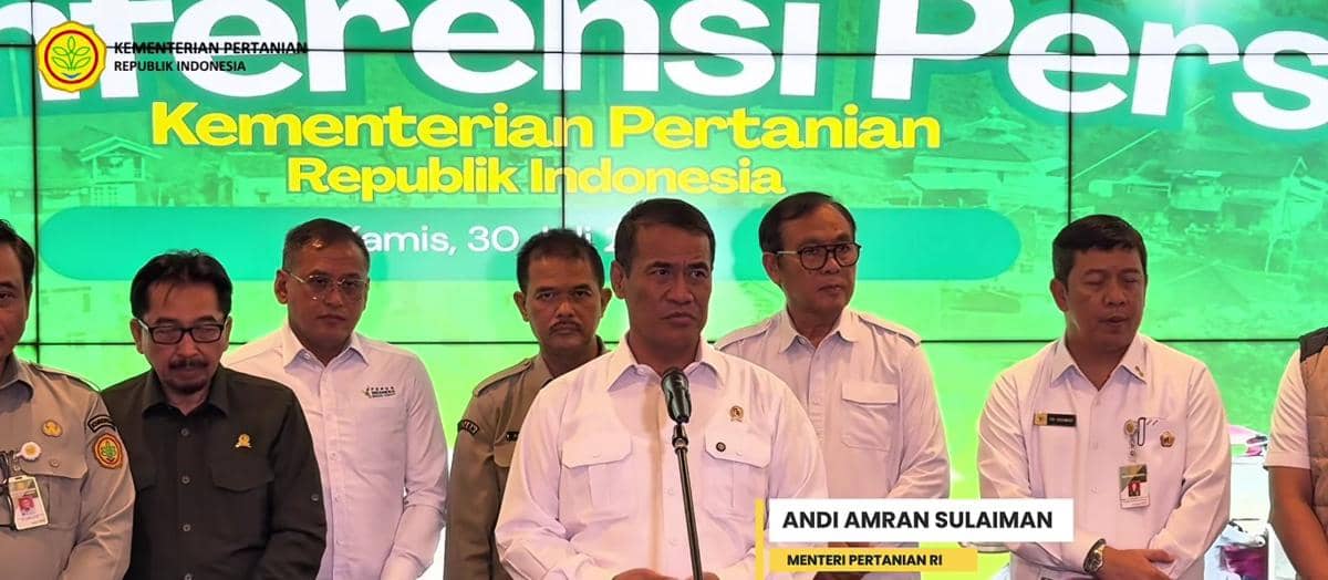 Mentan: Stok Beras 26 Juta Ton, Cukup untuk 10 Bulan Hadapi El Nino