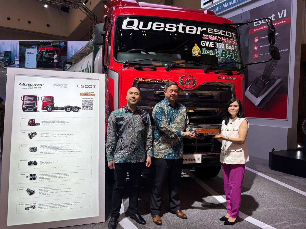 UD Trucks Luncurkan Quester MY2026, Siap Pakai Biodiesel B50