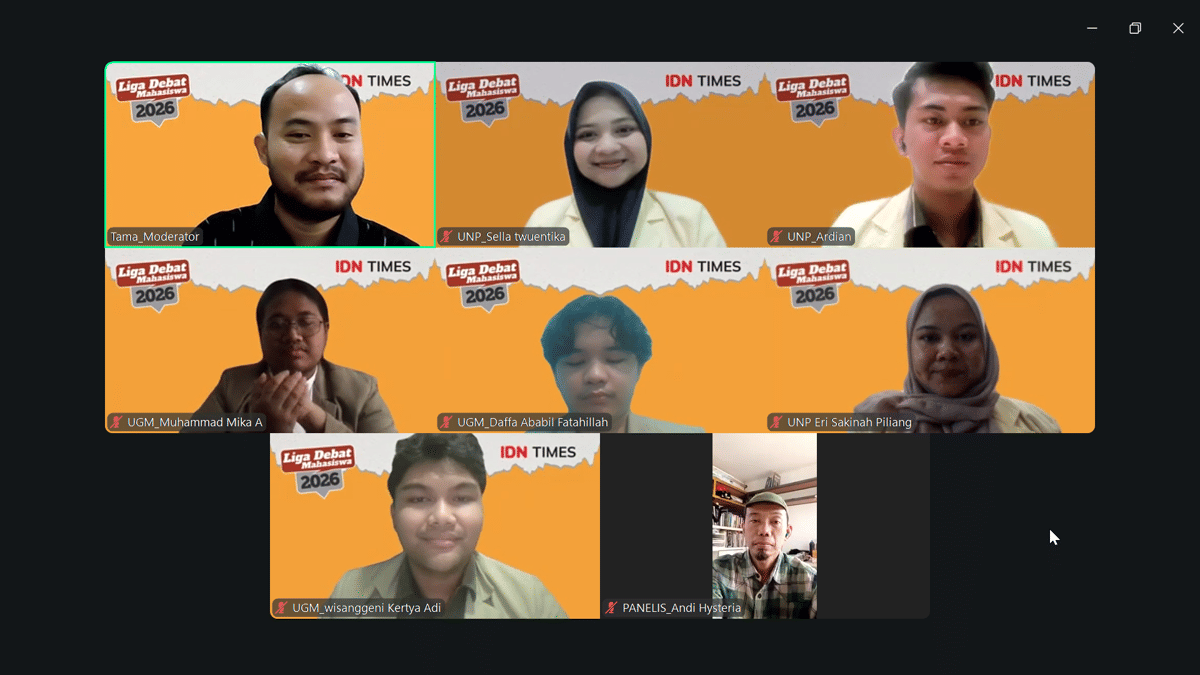 Liga Debat Mahasiswa: UGM Melaju ke Perempat Final Usai Unggul Tipis Atas UNP