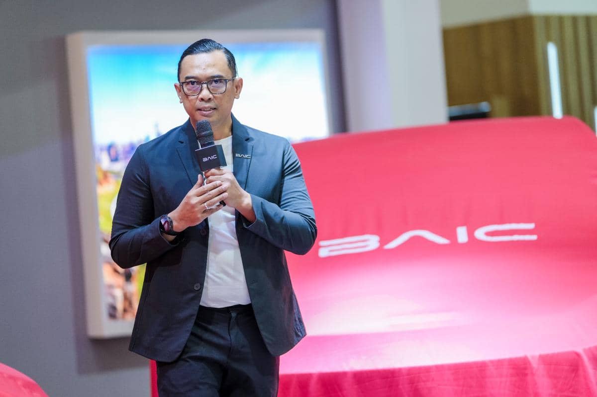 Dhani Yahya selaku COO BAIC Indonesia dalam dokumentasi resmi perusahaan yang dirilis oleh BAIC Indonesia.