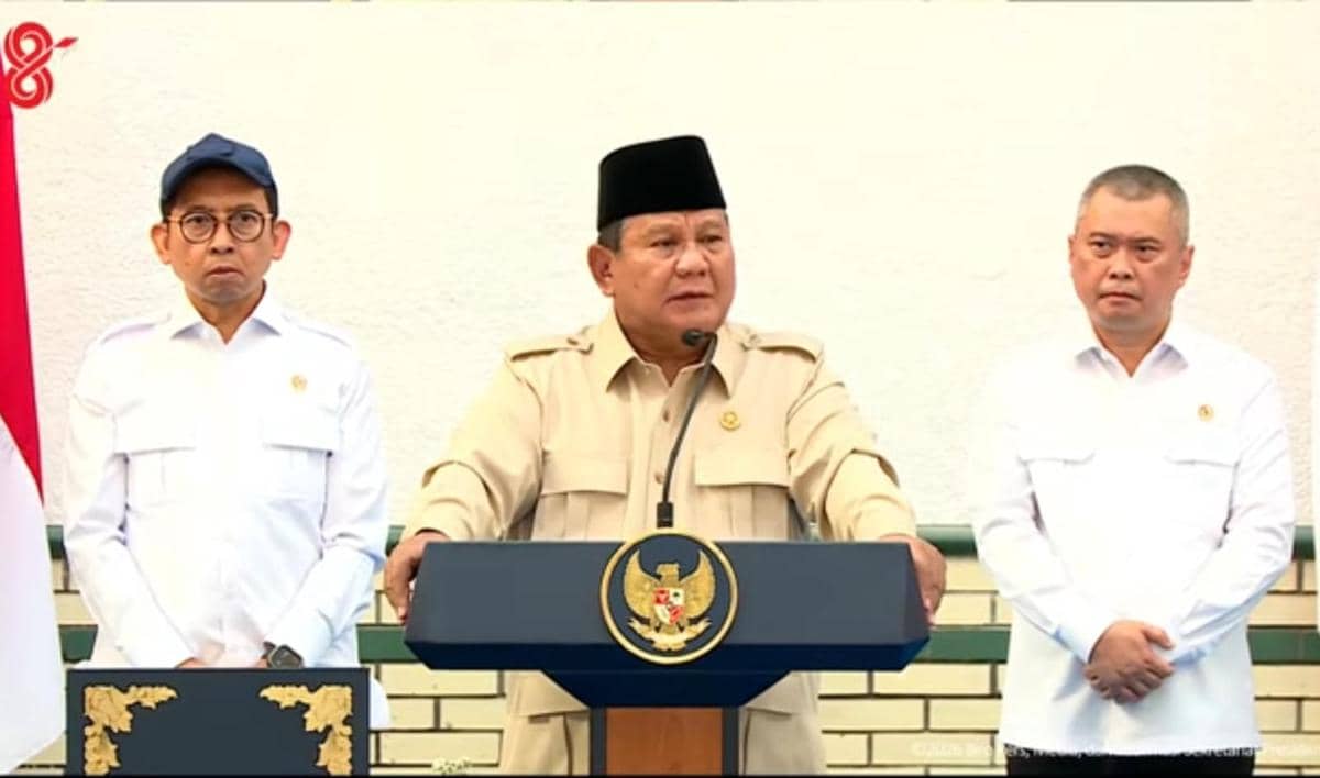 Presiden Prabowo Subianto meresmikan renovasi cagar budaya Stasiun Semarang Tawang.