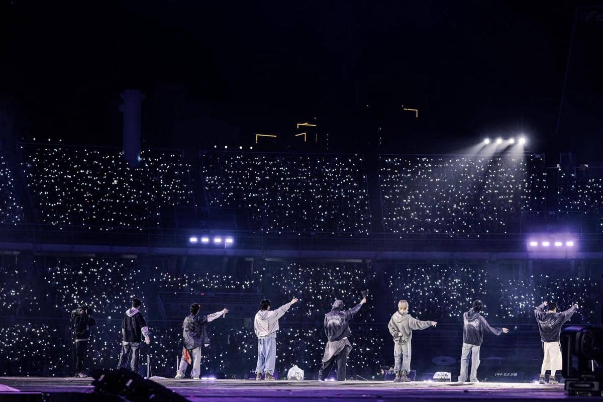 Potret grup BTS yang diunggah melalui akun Instagram resmi bts.bighitofficial, sebagaimana tercantum pada keterangan.