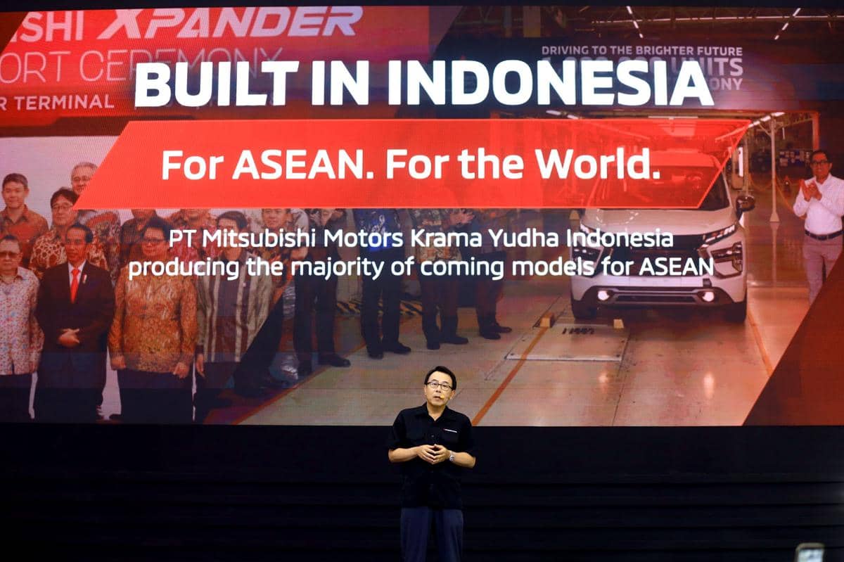 Konsep baru Mitsubishi yang diperkenalkan oleh MMKSI di ajang pameran otomotif GIIAS 2026 secara langsung.