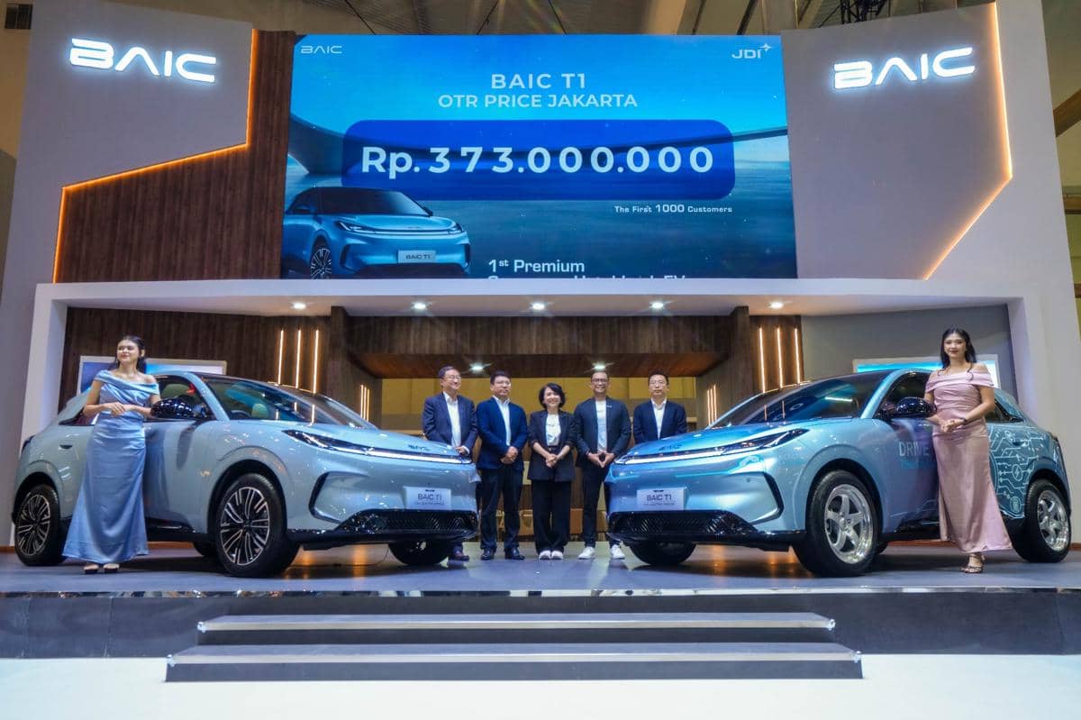 BAIC T1 Resmi Dibanderol Rp373 Juta untuk 1.000 Pembeli Pertama