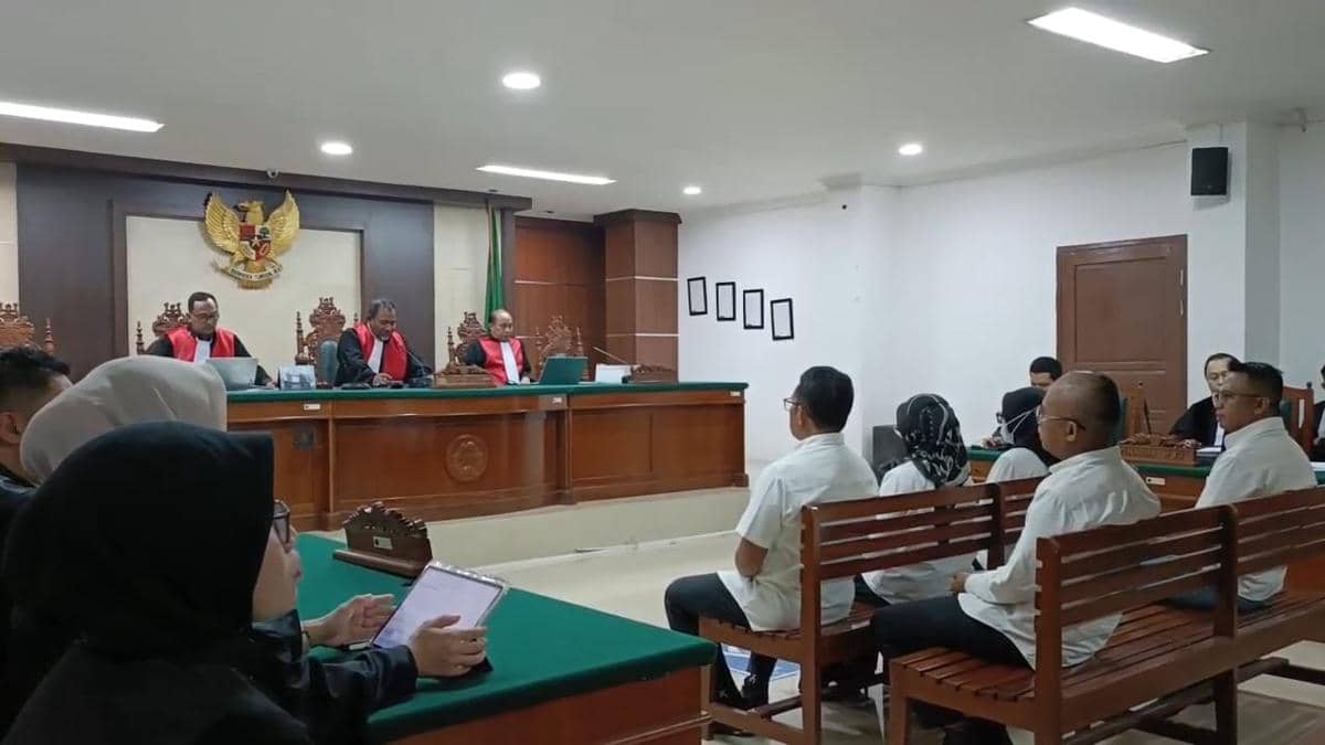 5 Terdakwa Korupsi Pengadaan Bibit Nanas Sulsel Jalani Sidang Perdana
