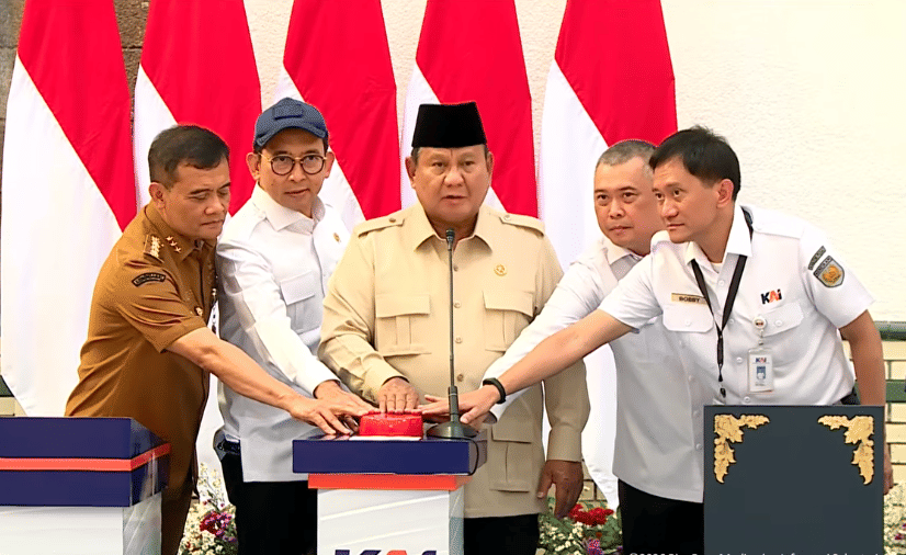 Prabowo Resmikan Renovasi Cagar Budaya Stasiun Semarang Tawang