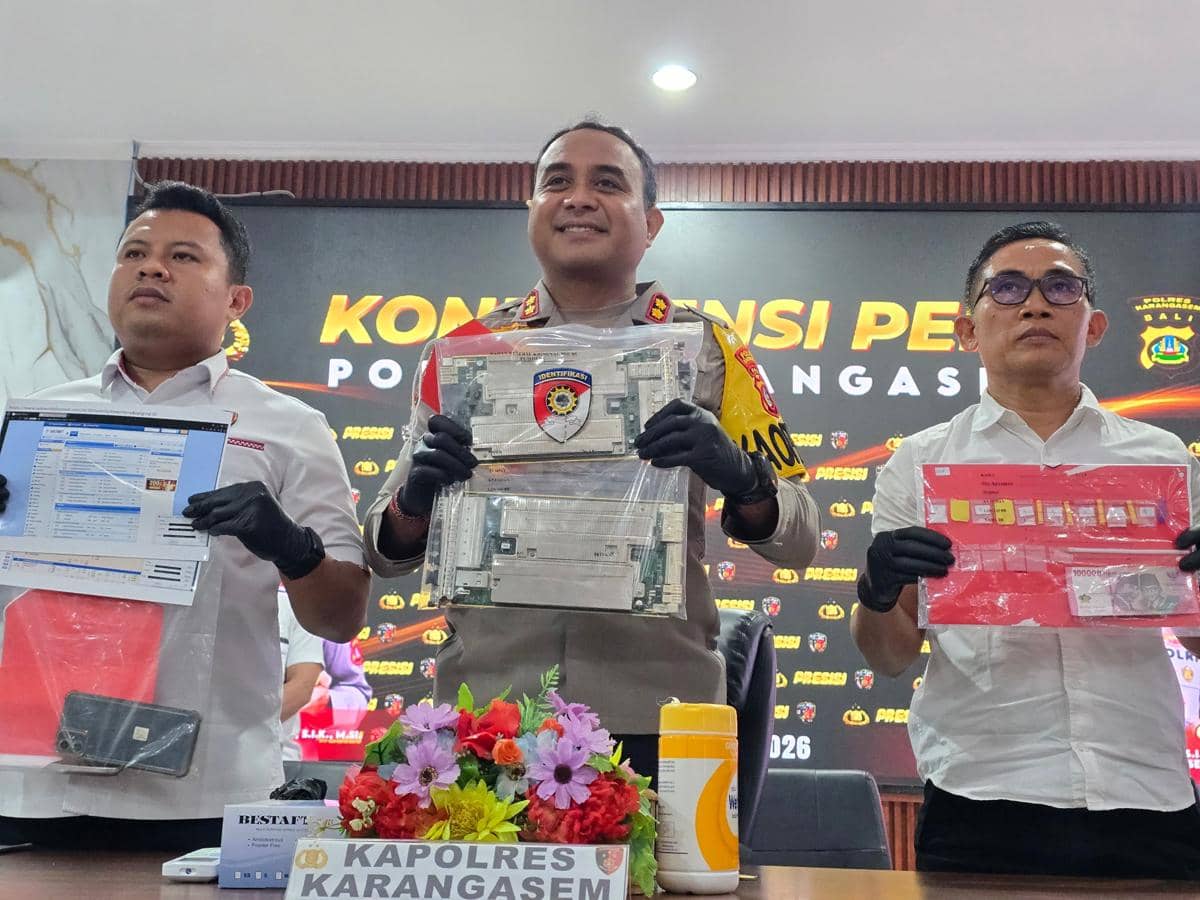 Internet di Karangasem Lumpuh akibat Ulah Residivis Pencuri Modul BTS