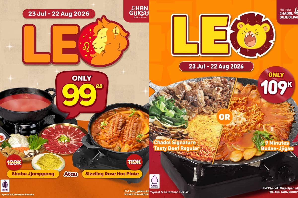 Promo Birthday Treat untuk Si Leo yang Berulang Tahun