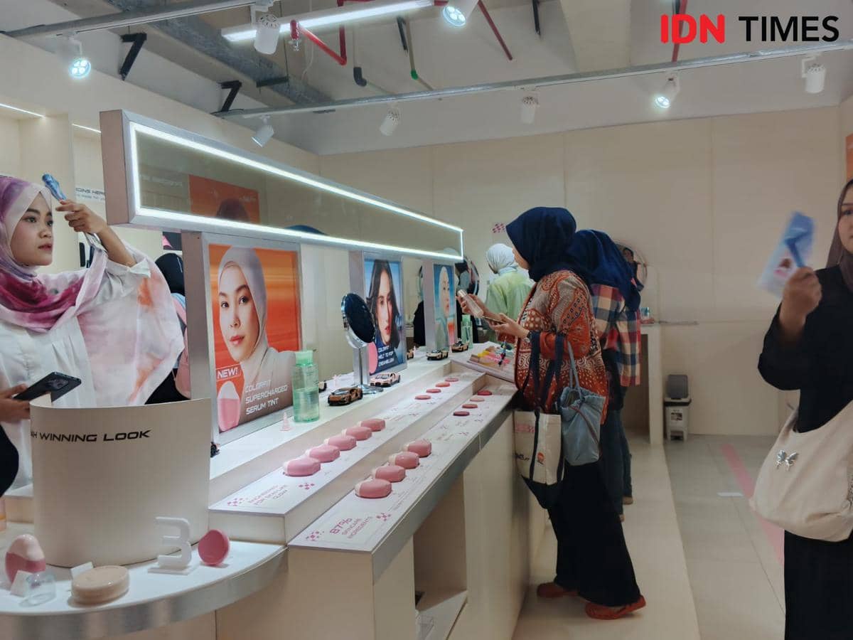 Event Wardah Colour Circuit yang digelar di Nirmana, Falatehan, Blok M, Jakarta Selatan, 29 Juli - 9 Agustus
