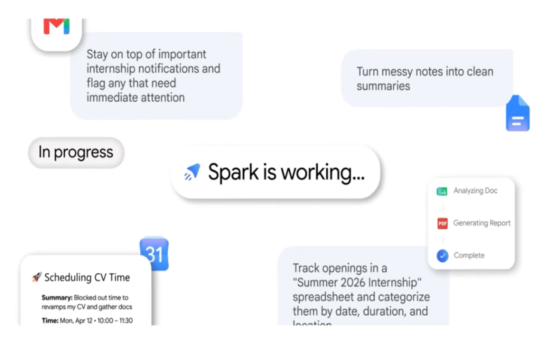 ilustrasi Gemini Spark