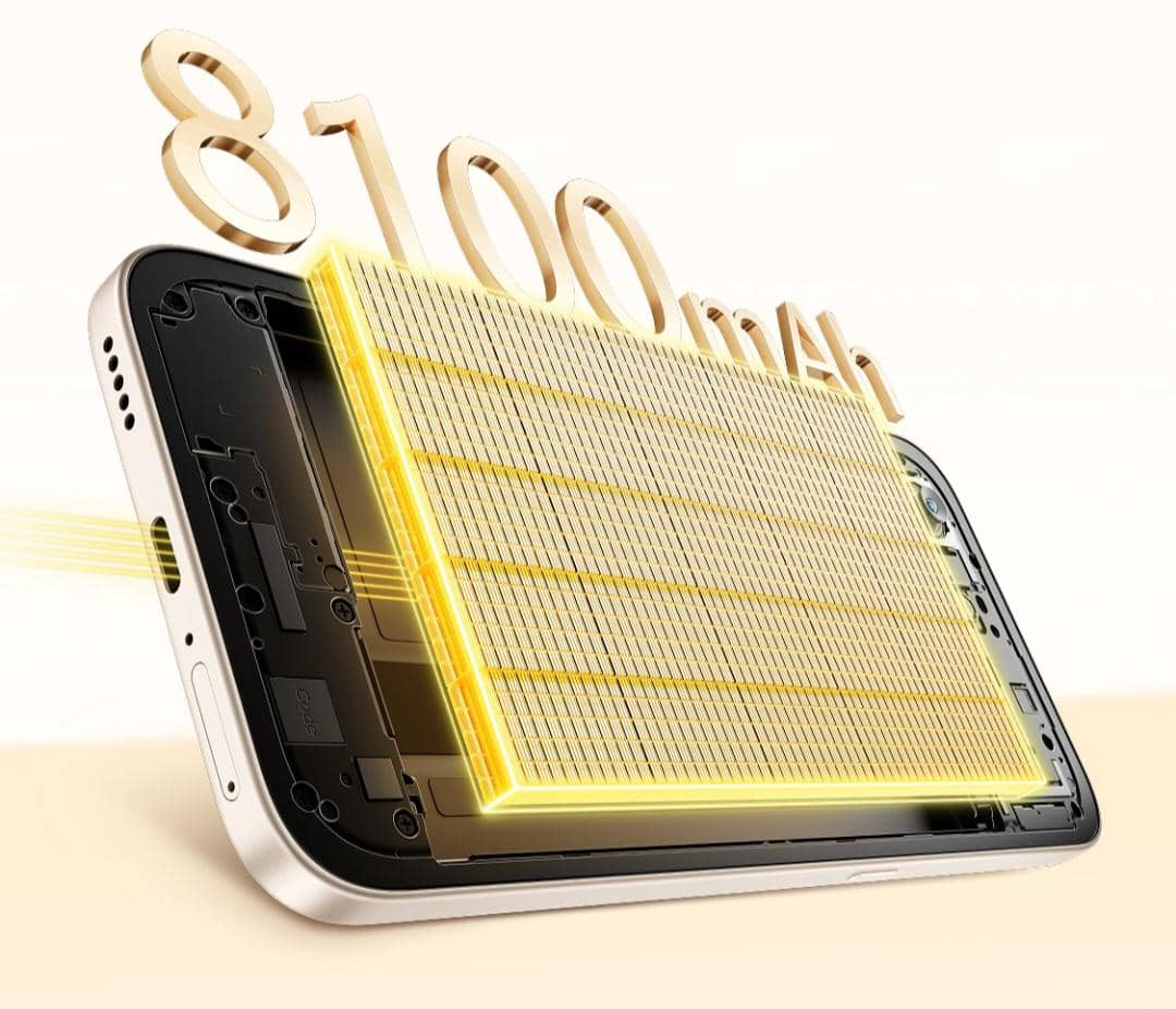 ilustrasi kapasitas baterai HONOR X7e Plus 5G