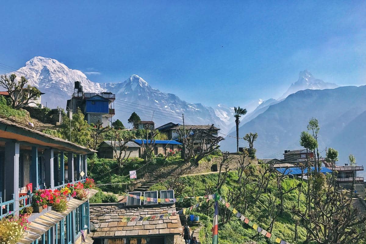 Ghandruk, desa yang menawarkan panorama Himalaya yang indah