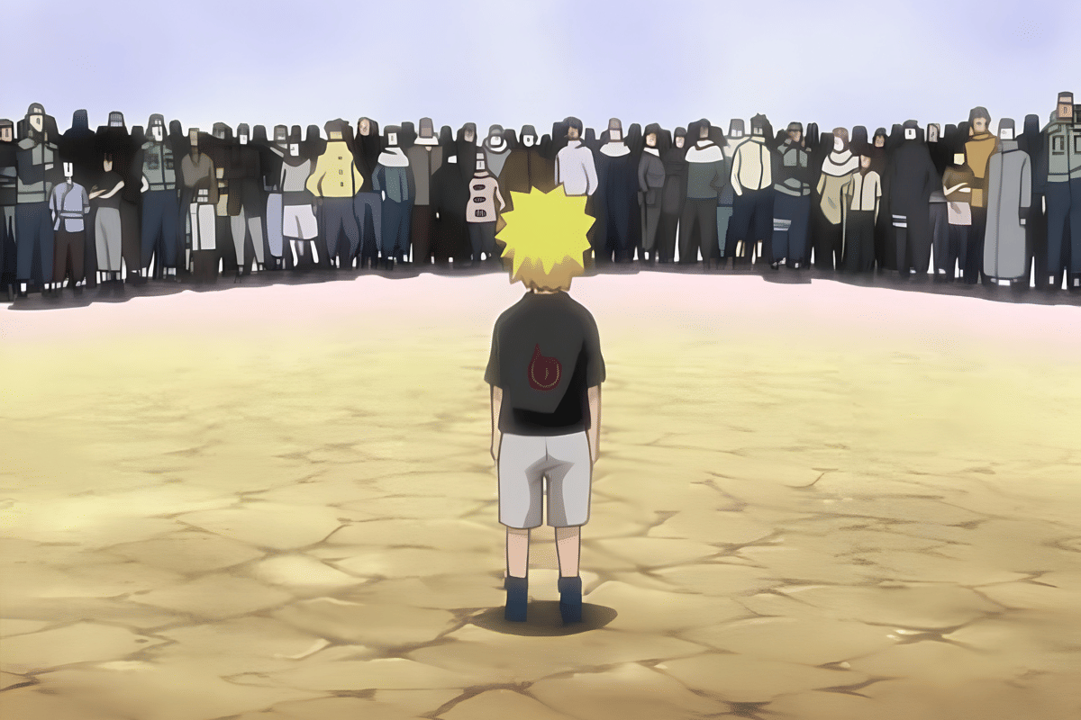 Naruto diasingkan.
