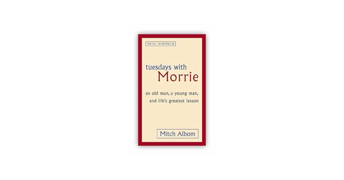 cover buku Tuesdays with Morrie karya Mitch Albom