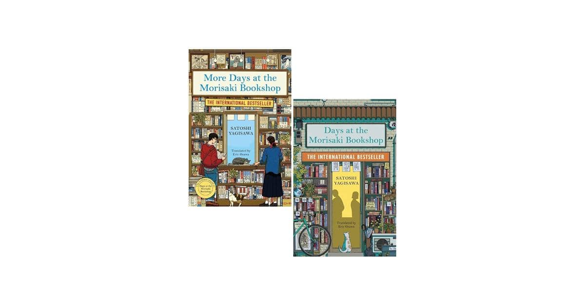 cover buku Days at the Morisaki Bookshop karya Satoshi Yagisawa