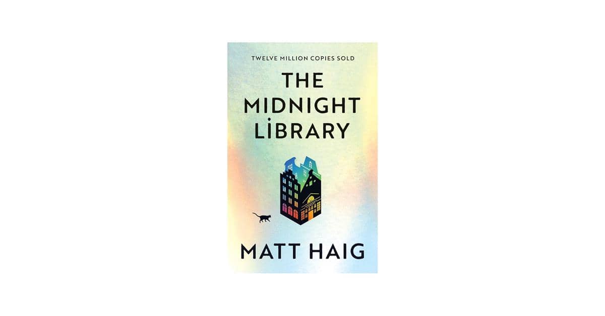 cover buku The Midnight Library karya Matt Haig