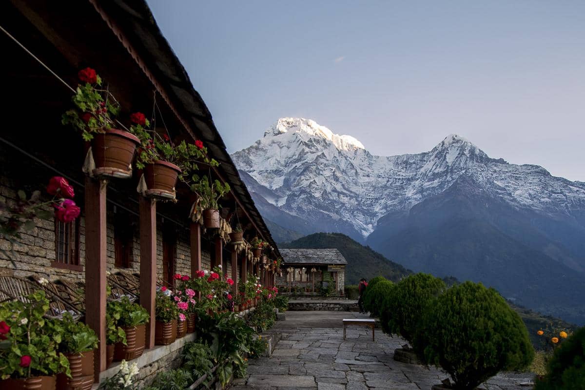 Ghandruk, desa yang menawarkan panorama Himalaya yang indah