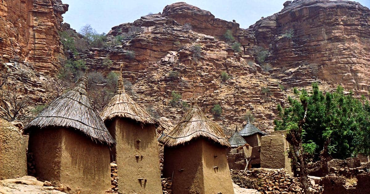 arsitektur tradisional masyarakat Dogon