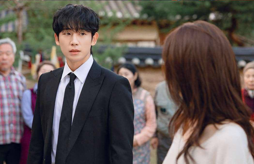 Potongan adegan drama Korea Our Sticky Love dalam unggahan promosi di akun Instagram Netflix Korea.