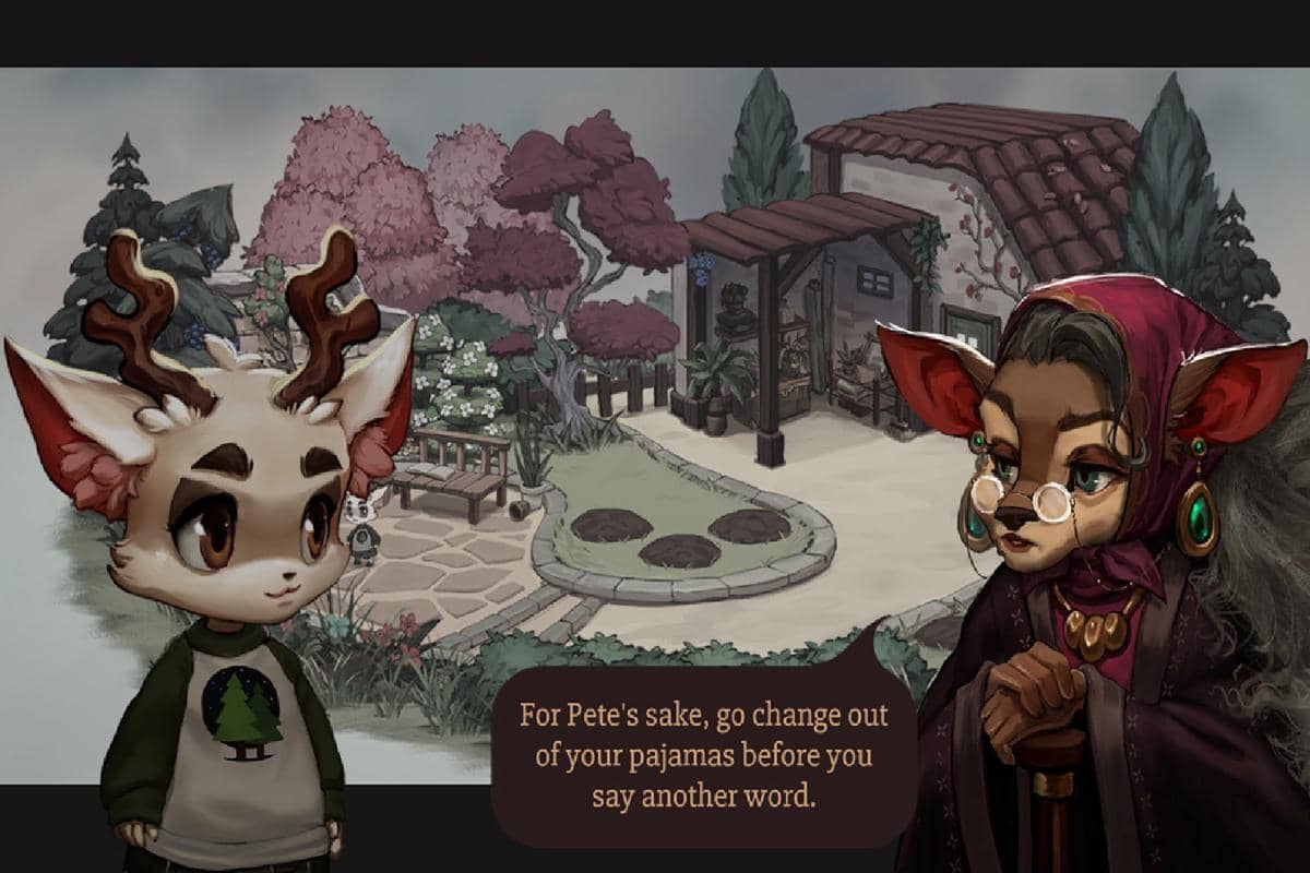 cuplikan gameplay Beacon Pines