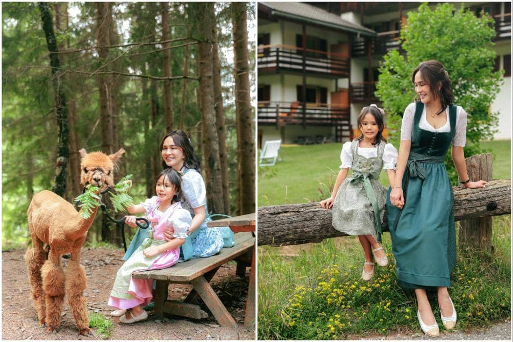 10 Photoshoot Shandy Aulia dan Claire di Bolzano, Italia Utara!
