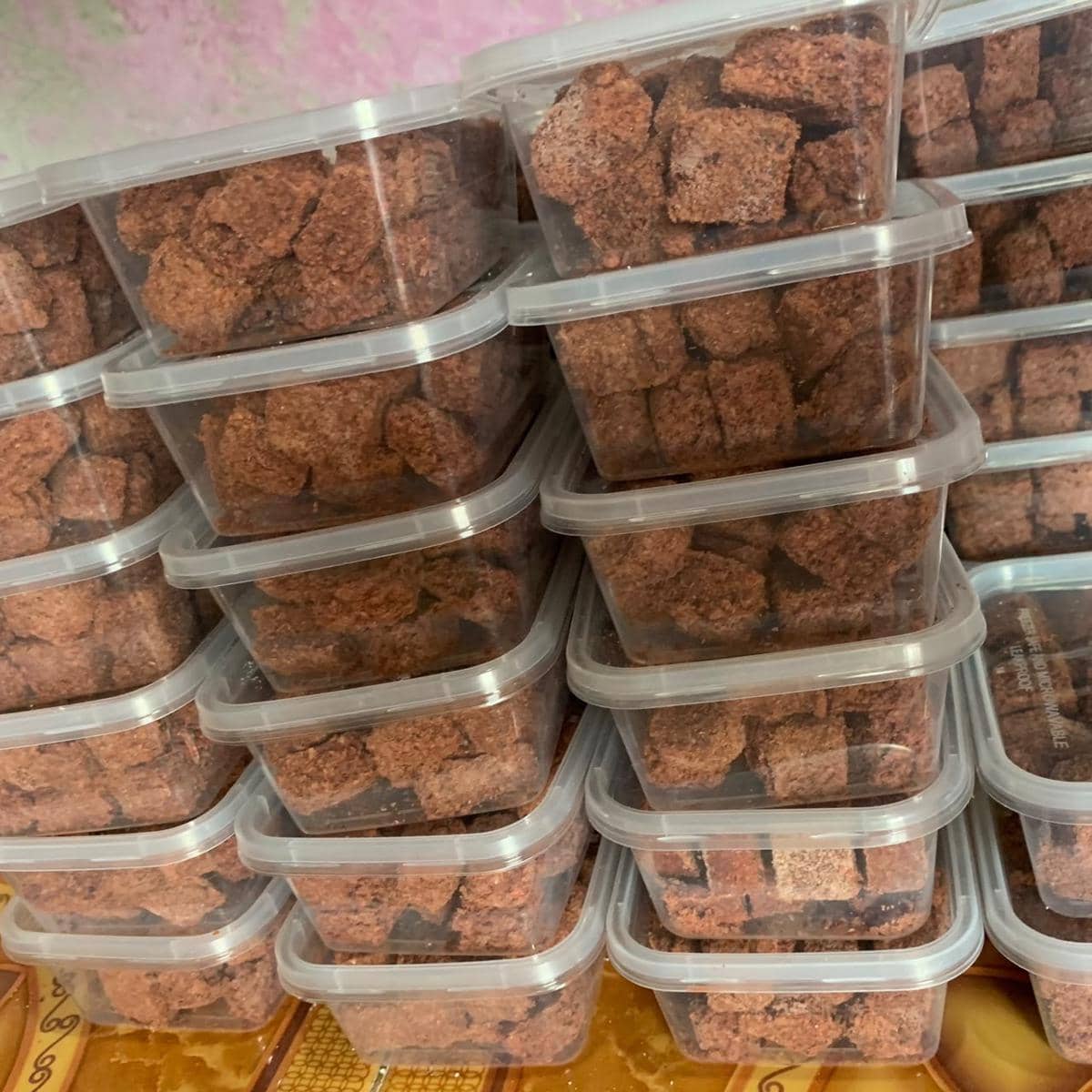 Terasi yang diproduksi Turmuzi dan siap dipasarkan. (Dok. Istimewa)