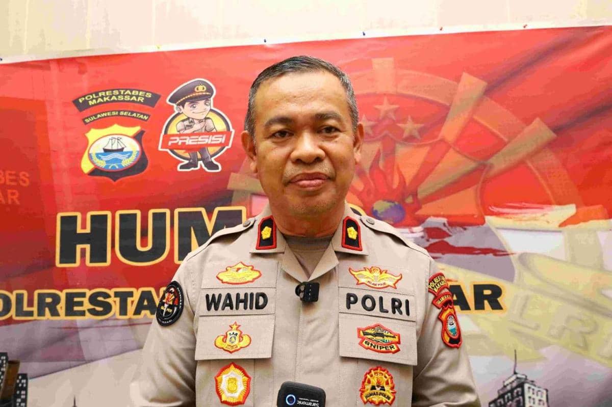 Kasi Humas Polrestabes Makassar, Kompol Wahiduddin. (Dok. Polrestabes Makassar)