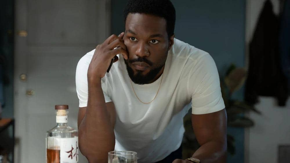 Adegan dalam cuplikan serial Wonder Man produksi Marvel Television yang dibagikan sebagai materi promosi.