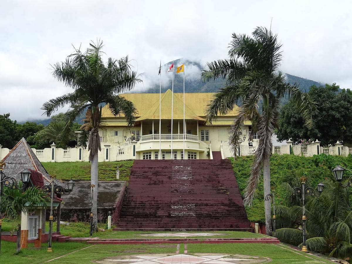 Potret Kedaton Kesultanan Ternate