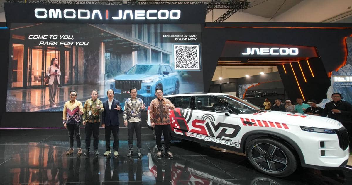 Jaecoo Bawa Teknologi Mobil Bisa Parkir Sendiri di GIIAS 2026
