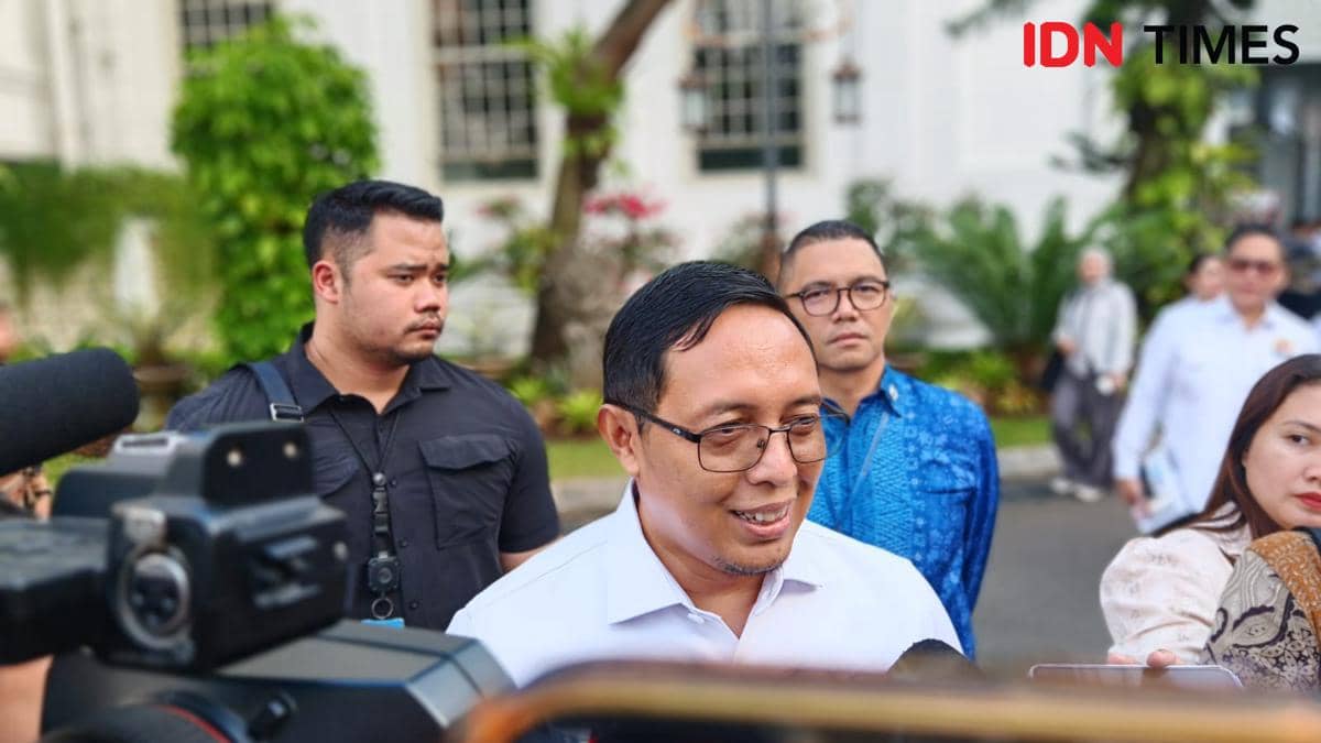 Penasihat Khusus Presiden Bidang Komunikasi, Hasan Nasbih. (IDN Times/Ilman Nafi'an)