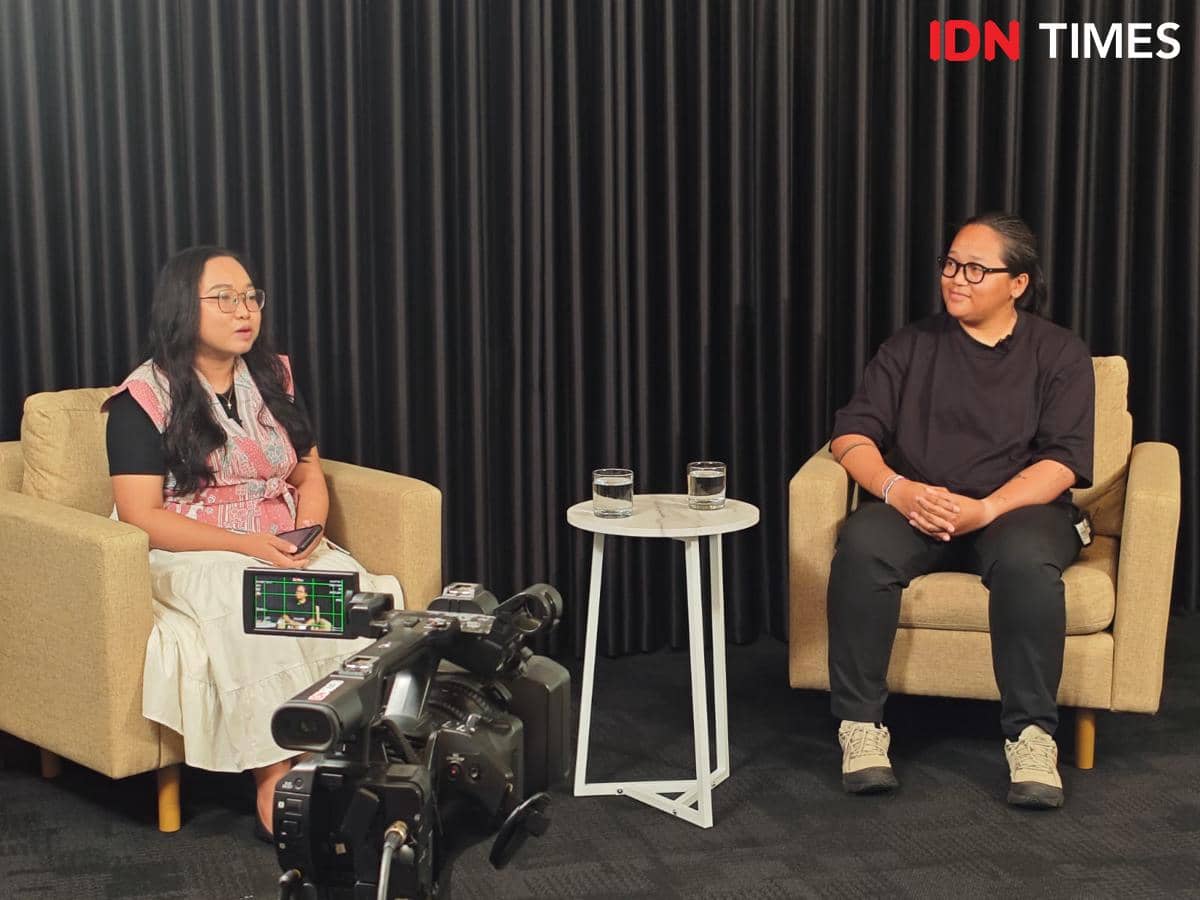 Welah Hatta di Studio IDN Times (IDN Times/Febriyanti Revitasari)