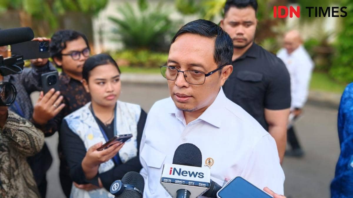Penasihat Khusus Presiden Bidang Komunikasi, Hasan Nasbih. (IDN Times/Ilman Nafi'an)