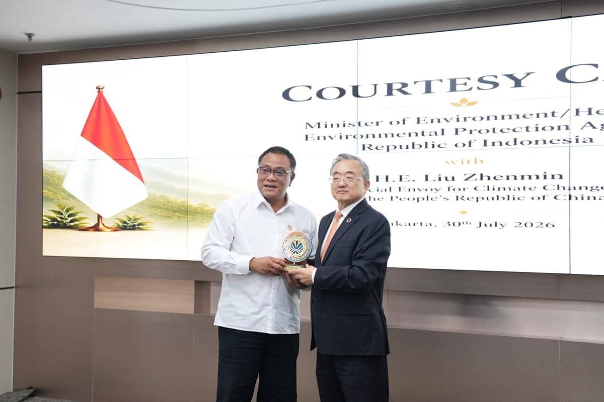 Indonesia dan Tiongkok Perkuat Kemitraan untuk Aksi Iklim-Lingkungan