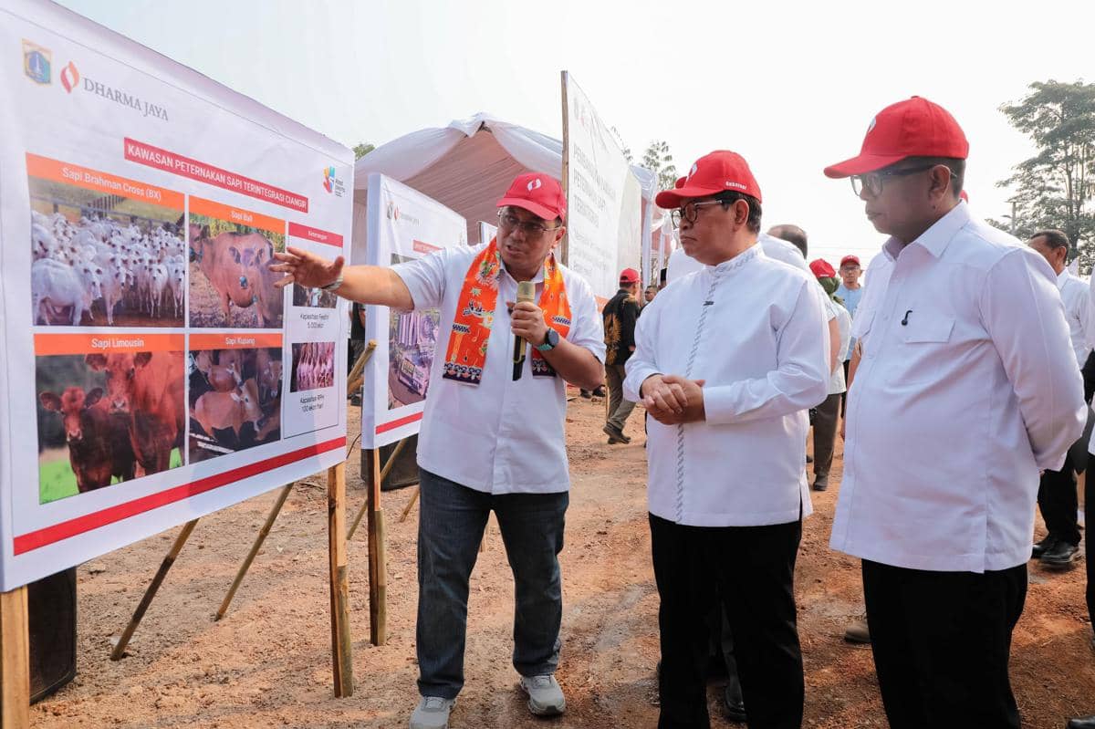 Pramono Siapkan Lahan 100 Hektare untuk Ketahan Pangan Jakarta di Ciangir