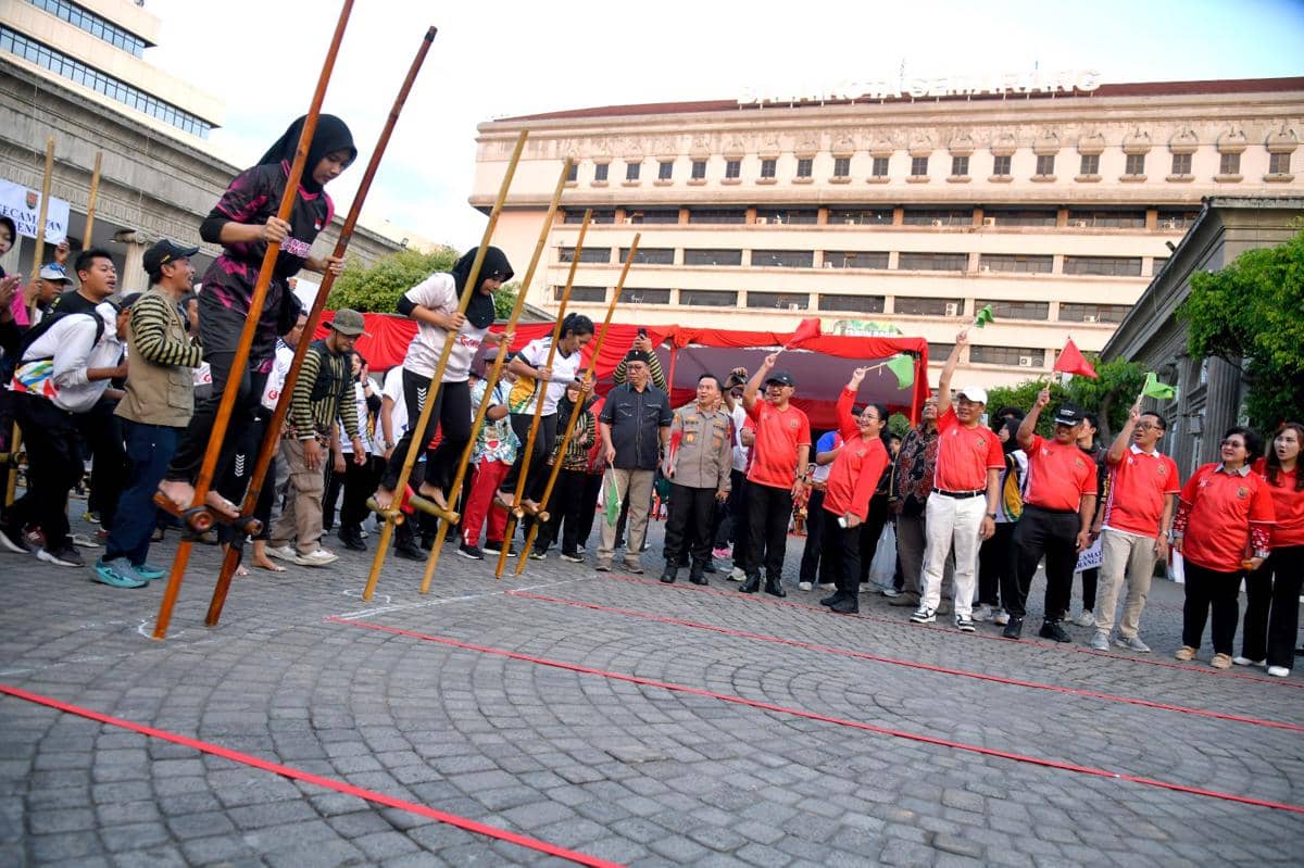 Sepanjang Agustus, Warga Semarang Diimbau Pasang Bendera Merah Putih
