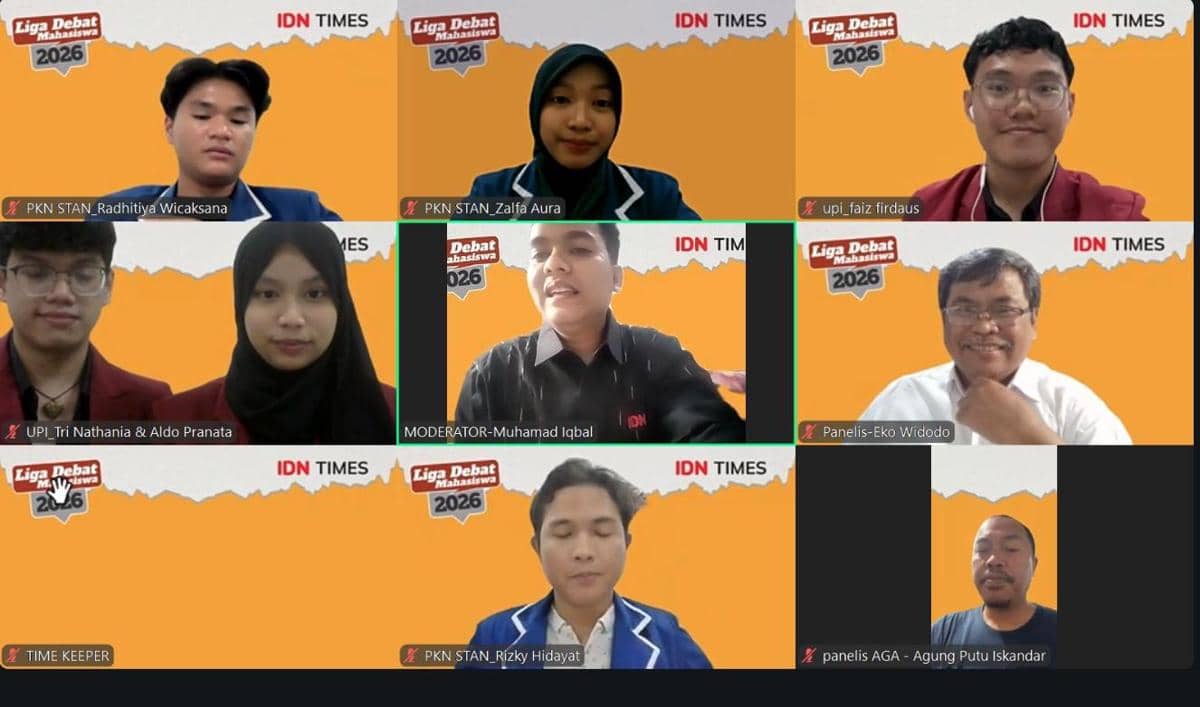UPI Tersingkir, PKN STAN vs ITB di Perempat Final Liga Debat Mahasiswa 2026
