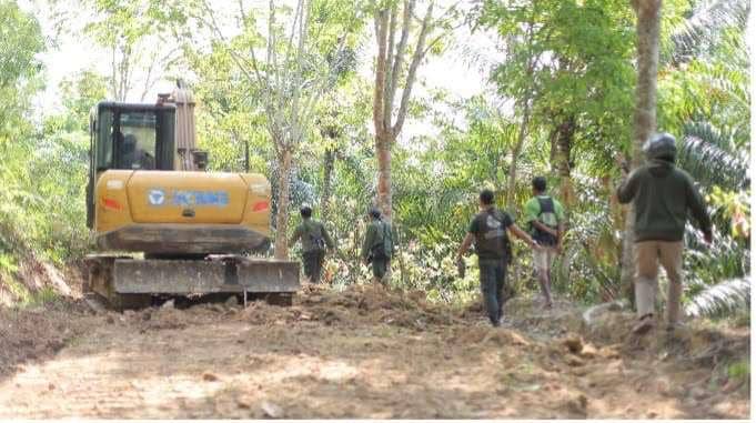 2 Tersangka Pembukaan Jalan Ilegal TNBBS Lambar Terancam 10 Tahun Bui