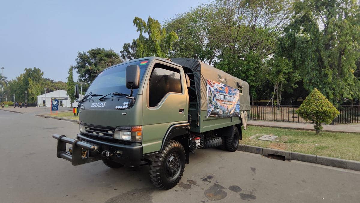 CEK FAKTA: TNI Siagakan Puluhan Rantis di Monas Antisipasi Demo Besar?
