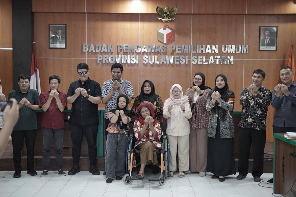 Bawaslu Sulsel Gandeng 5 Organisasi Disabilitas, Dorong Pemilu Lebih Inklusif
