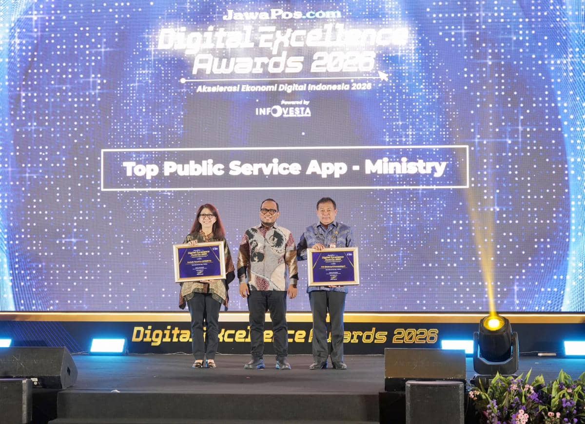 IKD Ukir Prestasi, Kemendagri Raih Top Public Service Application 2026