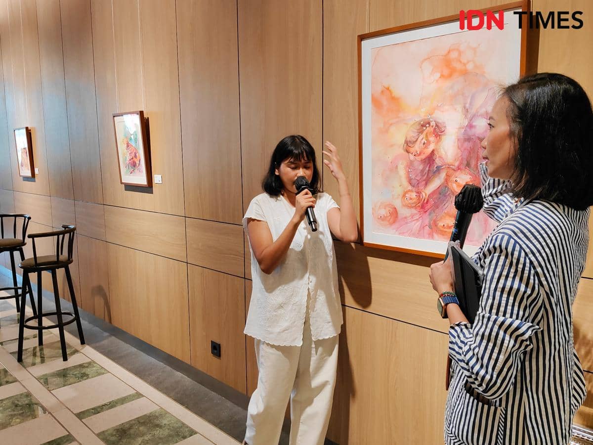 Pameran "Melahirkan Teman" di ARTOTEL Bekasi. 